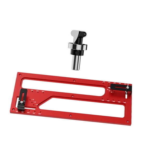 MAGIDEAL Handlefree Slotting Template Woodworking Tool No Handle Needed Slot Positioning