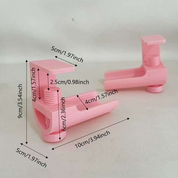 Diamond Painting Canvas Roll Holder,Fixed Scroll Anti-Roll Bracket,Diamond Scroll Ring Storage Tool,Diamond Painting Art Accessories,3D Printing,2-Pack(Yellow)