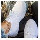 thumbnail image 4 of Women's Lace-up Sports Shoes Mesh Thick-soled Running Shoes Breathable Non-slip Sneakers-26Pink35, 4 of 5