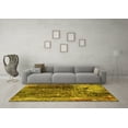 thumbnail image 3 of Ahgly Company Indoor Rectangle Oriental Yellow Industrial Area Rugs, 2' x 3', 3 of 4