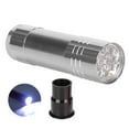 thumbnail image 1 of Lámpara LED de luz fría para probar huevos, incubadora de huevos de pato, ganso, codorniz y aves (plata), 1 of 14