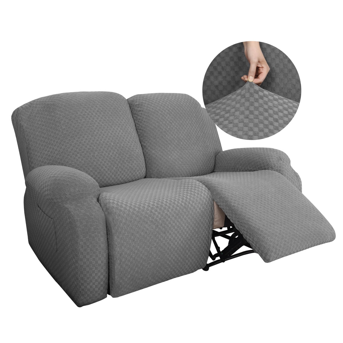 1/2/3 Seats Recliner Sofa Slipcover Couch Cover Loveseat Cover NonSlip