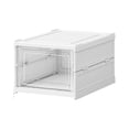 thumbnail image 1 of yuksok Foldable Shoe Rack Free Standing Shoe Shelf Cabinet Cabinet Bin for Entryway 1 Layer, 1 of 9