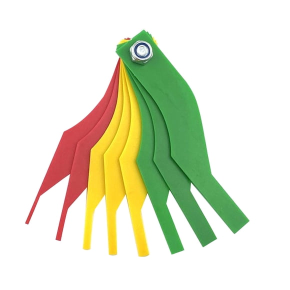 fastboy Plaquette de Frein Extérieure avec Échelle, Testeur d'Épaisseur de Doublure, Outil de Mesure Portable Précis, Universel