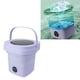 thumbnail image 5 of Lavadora Portátil Mini Lavadora Plegable de 65 L con Tubo de Agua Lavadora de Limpieza Profunda y Centrifugado en Seco para Dormitorio Camping RV Lavandería de Viaje ANGGREK Otros, 5 of 8