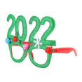 thumbnail image 1 of Gafas de fiesta navideñas, montura de gafas navideñas, gafas de disfraz navideñas brillantes, montura de gafas navideñas, mejora tu experiencia, 1 of 14