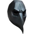 thumbnail image 2 of Low-Poly Polygon Black Crow Adult Latex Mask 3D Halloween Costume Accessory New, 2 of 4