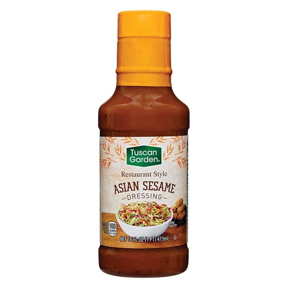 Tuscan Garden Asian Sesame Salad Dressing Restaurant Style 16 fl oz
