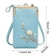 thumbnail image 4 of Cartera bandolera pequeña para mujer con soporte para teléfono móvil., 4 of 5