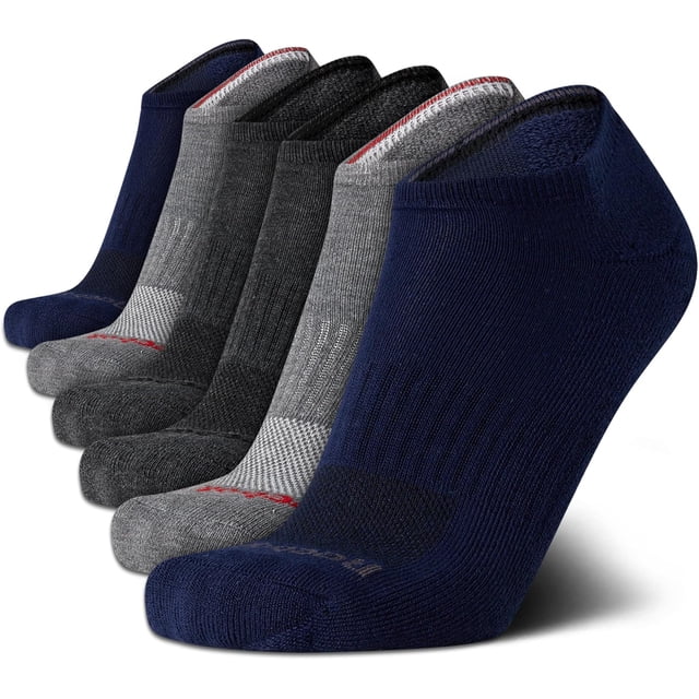 Calcetines Reebok deportivos de corte bajo para hombre, 6 pares, talla 6-12.5