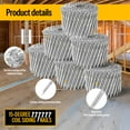 thumbnail image 2 of MEITE 4,500 Counts 3-Inch Electro-Galvanized Coil Siding Nails, Ring Shank, 15-Degree Full Round-Head, 2 of 12