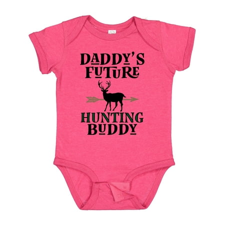 

Inktastic Daddy Future Hunting Buddy Gift Baby Boy or Baby Girl Bodysuit