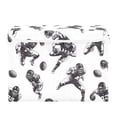 thumbnail image 7 of Yayeee Collapsible Cube Storage Bin with Lid Fabric Closet Decorative Basket with Handles, Football Player Pattern, 7 of 7