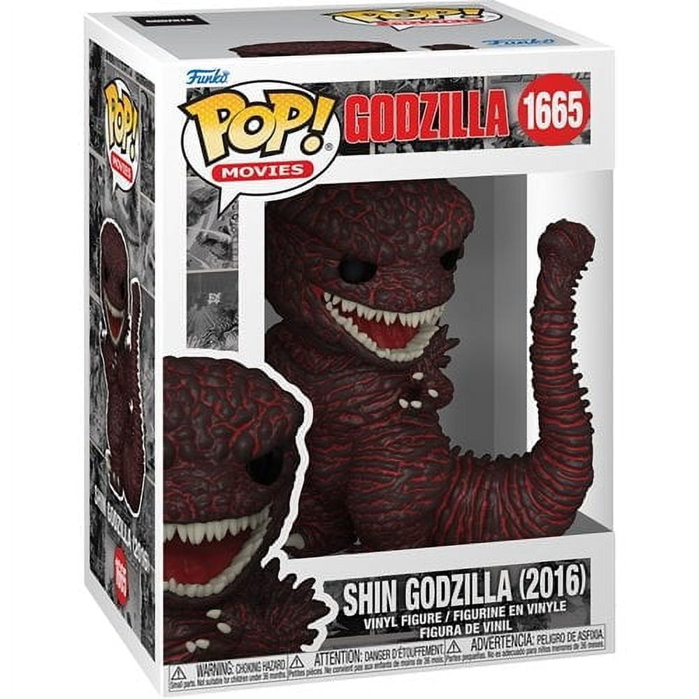 Funko Pop Movies: Godzilla 70th- Godzilla 2016, Vinyl Figures, with Collectible