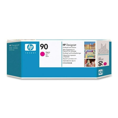 90 Magenta Printhead Cleaner - HP 90 Magenta DesignJet Printhead and Printhead Cleaner (C5056A) (Single Pack) Ink Cartridge