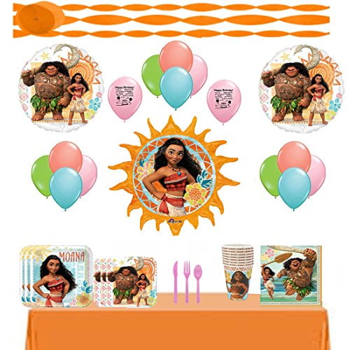 baby moana party supplies walmart