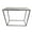 Silver/Metal, variant on Noble House Orbit Metal Console Table - Silver