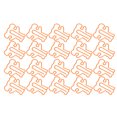 thumbnail image 3 of Bear 20PCS Mini Plastic Coated Wire Paperclip Bear Shape Bookmark Clip File Notebook Holder, 3 of 7