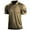 Khaki, variant on Men Summer Tops Workout T Mens Shirts plus Size Mens Shirts Dress Tee Men Long Sleeve T Thick Short Sleeve Athletic Top Loose Tee Business Casual Tops Long Tees for Loose Khaki 2XL
