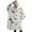 White Cartoon Dinosaurs, variant on Oversized Wearable Blanket Hoodie,White Cartoon Dinosaurs Bones Pattern Sherpa Blanket Hoodie with Super Pockets,Super Warm Fuzzy Pullover for Women & Men