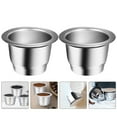 thumbnail image 4 of 2Pcs Portable Coffee Strainers Reusable Coffee Filter Cups Professional Coffee Drainers, 4 of 8