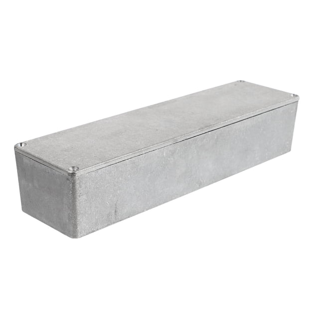 Miangastore Polished Surface Guitar Pedal Enclosure 1Pcs 10X2.8X2.1In