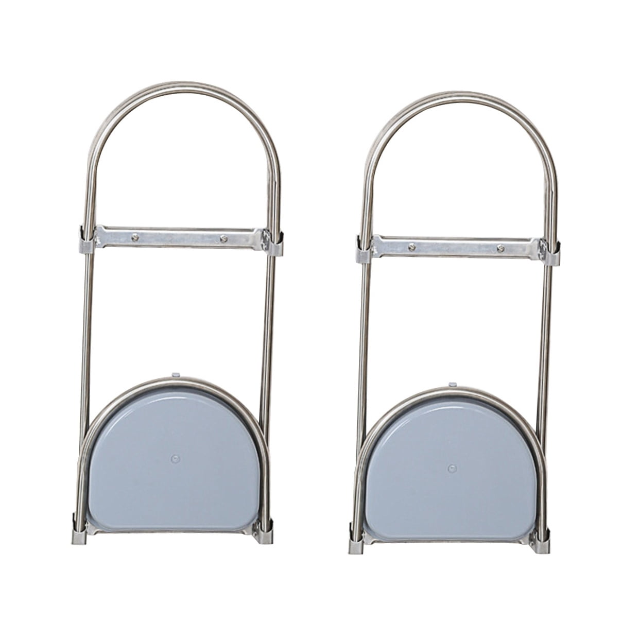 2 Count Suction Wall Umbrella Stand Freestanding Brackets Holder Blue
