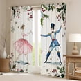thumbnail image 2 of Manfei Pink Dance Girls Black Out Curtains, Ancient Princess Prince Curtains Pack of 2 (42x63 Each), Merry Christmas Festival Bedroom Curtains, Curtains and Drapes Home Decor, 2 of 6
