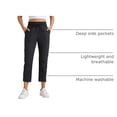 thumbnail image 4 of Pantalones CRZ YOGA Deportivos Livianos 63 cm de Entrepierna Negro M, 4 of 8