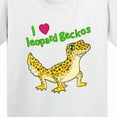 thumbnail image 4 of Inktastic I Love Leopard Geckos Youth T-Shirt, 4 of 5