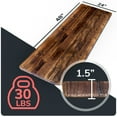 thumbnail image 5 of HEIRLOUM Reclaimed Wood Table Top - Rustic Recycled Solid Wood Perfect for Kitchens, Dining and Coffee Table Top (1pc 24" x 48", IMSP2448), 5 of 6