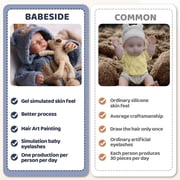 RSG Reborn Baby Dolls Boy–20 Inch Lifelike Real Life Baby Dolls with Soft Weighted Cloth Body & Poseable Vinyl Limbs – Realistic Baby Doll with Toy & Gift Box for Kids Age 3 +