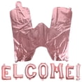 thumbnail image 1 of Miangastore Welcome Balloons Decorative Foil Balloons Rose Gold 1 Set 16 Inches, 1 of 8