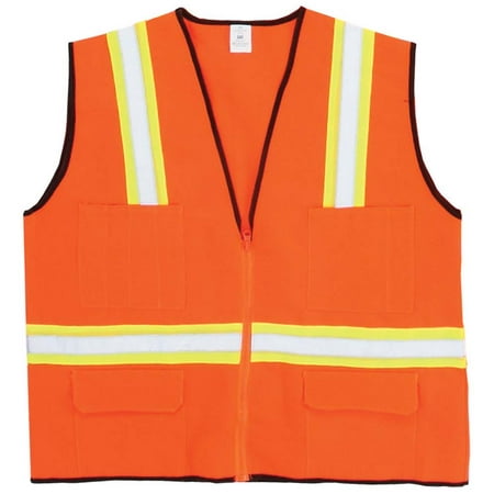 

Bright Orange Safety Vest - Adult Size Extra Large (Briteguard: SF-82718)