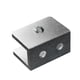 thumbnail image 1 of Inteprter 4 Uds. Suficientes abrazaderas de vidrio para pasamanos de baño, soporte para valla, Base de aleación de aluminio, Clips multifuncionales Juegos de accesorios de baño Plata Largo 10-12mm Inteprter WJ4050-03B, 1 of 6