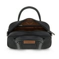 thumbnail image 7 of Wrangler Barrel Bag Retro Top Handle Bags with Crossbody Strap Boston Satchel Purse and Handbag Women, Black, 7 of 7