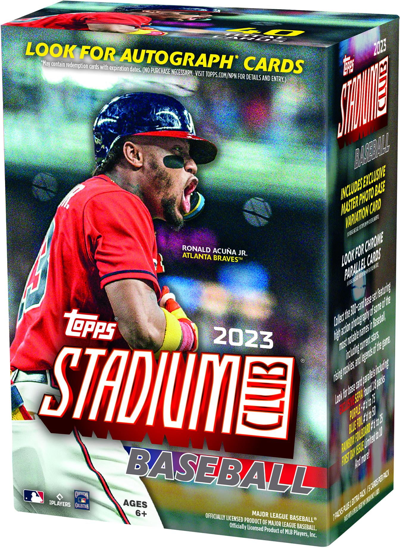 2022 Topps Stadium Club Baseball Blaster Box - Walmart.com