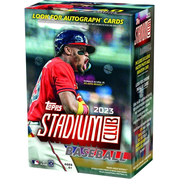 2023 Topps Stadium Club Baseball Blaster Box Trading Cards