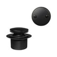 thumbnail image 6 of Westbrass 7931817-AF-62 Brass Above Floor Bath Assembly with Tip-Toe Drain and 2-Hole Faceplate, Matte Black, 6 of 13