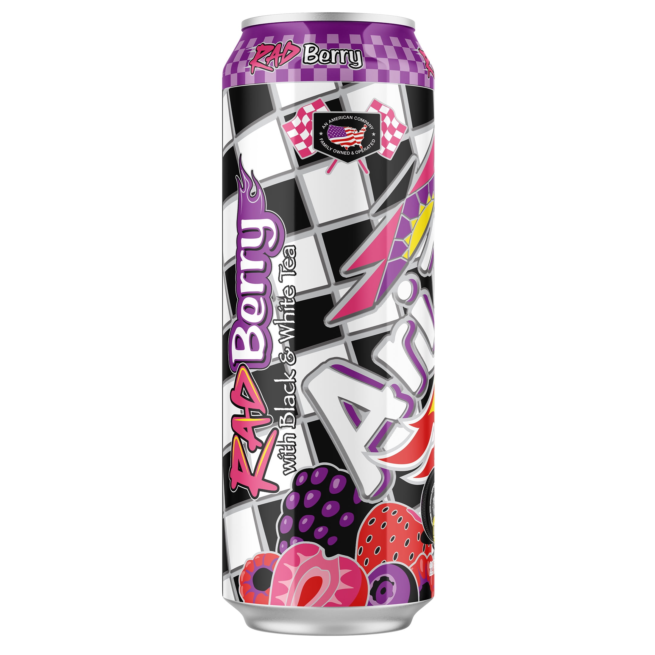 AriZona x Hot Wheels Rad Berry with Black and White Tea - Big Can
