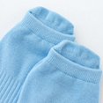 thumbnail image 6 of Ankle Socks - Yoga Socks Silicone non Socks Indoor Fitness Socks Floor Socks Sports Trampoline Socks, Socks for Women,Color: Sky Blue Size: One Size, 6 of 6