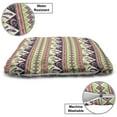 thumbnail image 3 of Aztec Pet Bed, Bohemian Composition of Crescent Stars and Feathers, Chew Resistant Pad for Dogs and Cats Cushion with Removable Cover, 24" x 39", Multicolor, by Ambesonne, 3 of 4