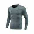 thumbnail image 2 of Gymvis Shirts for Men,T Shirts for Men,Workout Gym Long Sleeve,Gray, 2 of 6