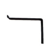 thumbnail image 1 of 1pc Soporte de estante Sunnimix Soporte de estante flotante para estantes flotantes Negro 22cm Soportes de estante de tablero de andamio, 1 of 5