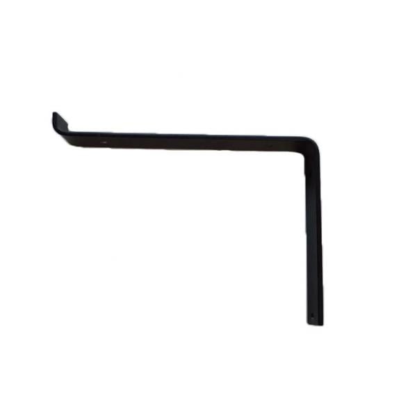 1pc Soporte de estante Sunnimix Soporte de estante flotante para estantes flotantes Negro 22cm Soportes de estante de tablero de andamio