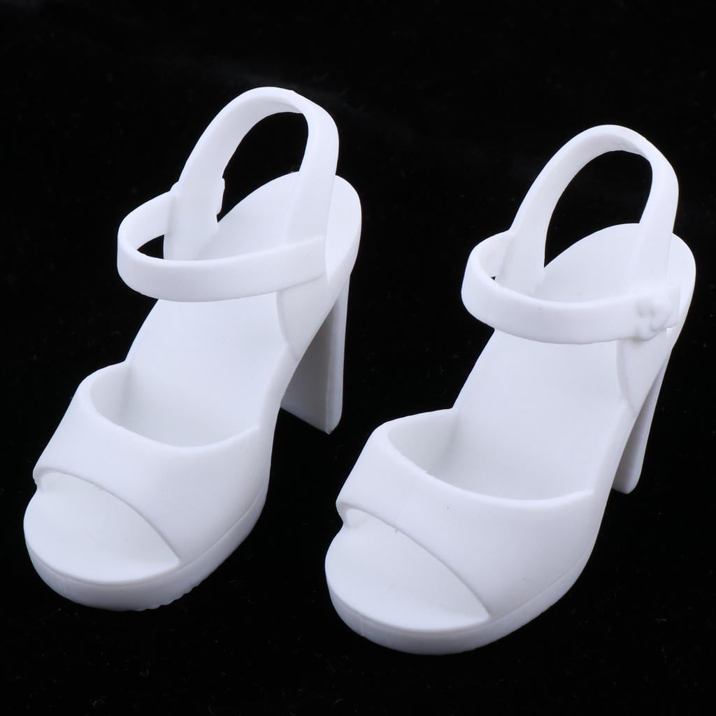 TISHITA 4-Lot de 1/4 BJD Poupée 3cm Talons Hauts Chaussures Sandales pour  Poupées Filles 45cm Accessoire Pcs