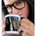 thumbnail image 2 of 3drose, Upper Yosemite Falls, 11oz Two-tone Black Mug, 2 of 6