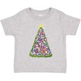 thumbnail image 3 of Inktastic Christmas Tree of Lights Boys or Girls Toddler T-Shirt, 3 of 5