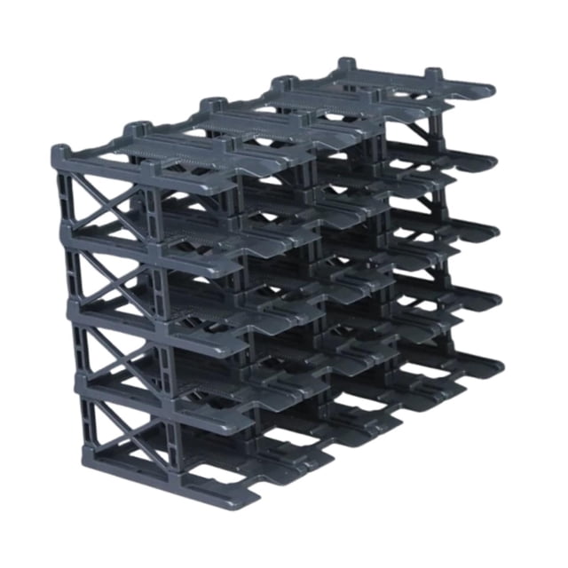 Xuanheng 1/64 Modular Car Display Case for Miniature Projects Sand Table Train Layout gray