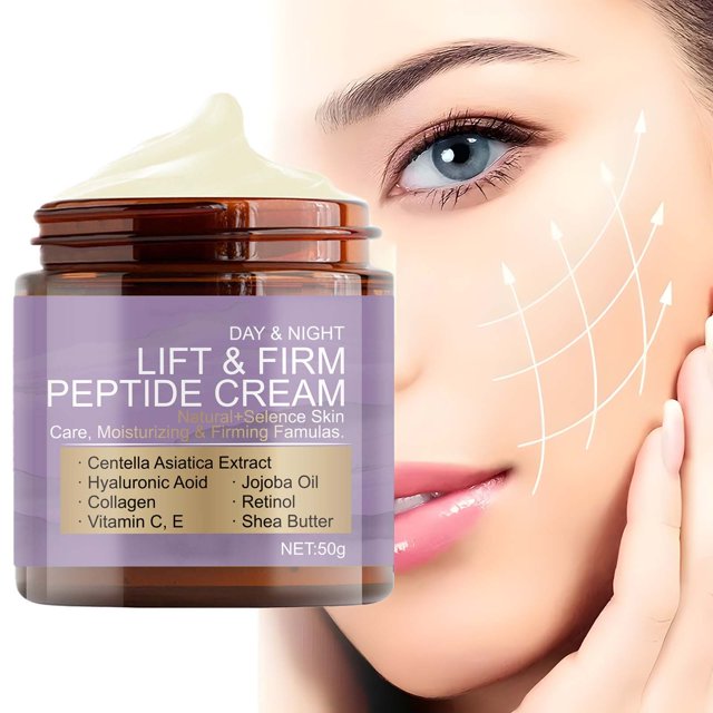 Fiudx Crema de Péptidos, Fórmula Hidratante para Todo El Día, Potenciador Nutritivo de La Piel, Solución Reafirmante y Tensora, Uso Diurno y Nocturno, Cuidado Antiedad, Textura Ligera y No Grasa.